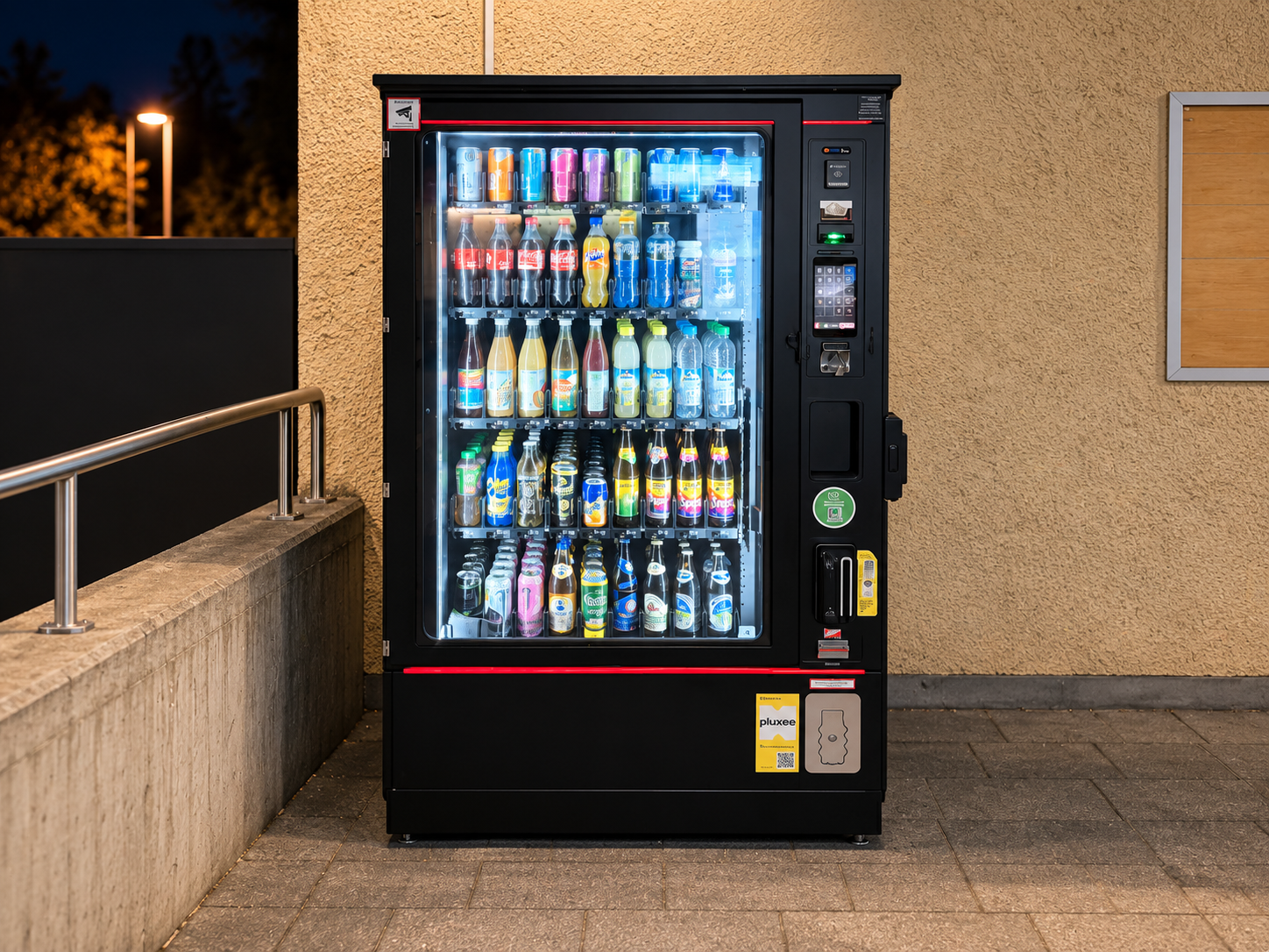 Getränkeautomat am Bahnhof Geltendorf